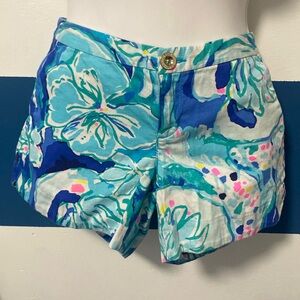 Lilly Pulitzer SZ 0 shorts